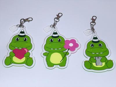 Acrylic keychain1