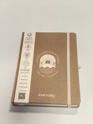 Cloth-covered notebook